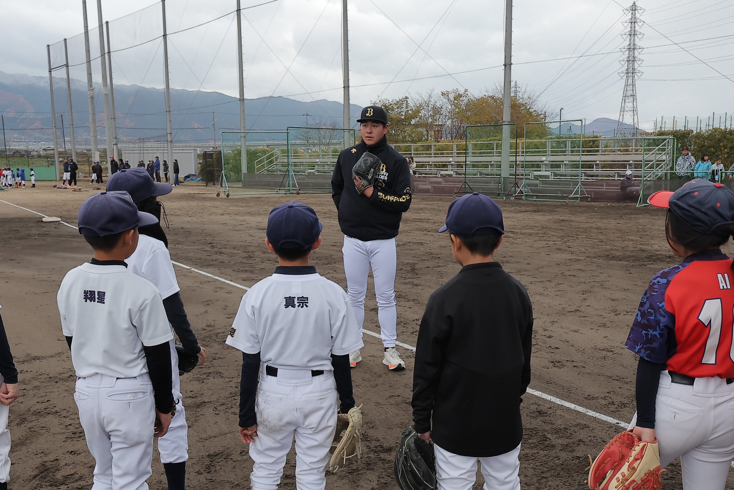 さとやくPresents　オリックスバファローズ野球教室