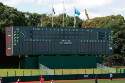 「さとやくスタジアム」名称変更後初の全国高校野球選手権奈良大会応援の意を込めてLIPOCERAプレゼント企画を実施
