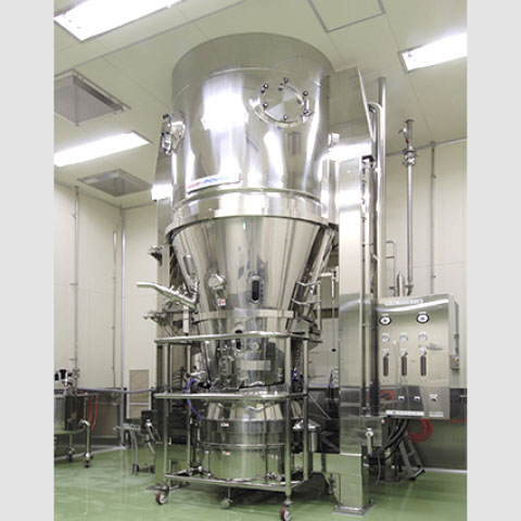 流動層造粒被膜機 ワースター
FD-SPC-120/32